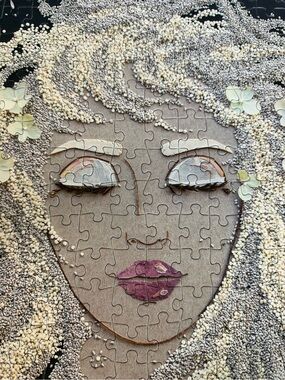 Puzzle by Sister Golden. 500ct.  Gamma Girl